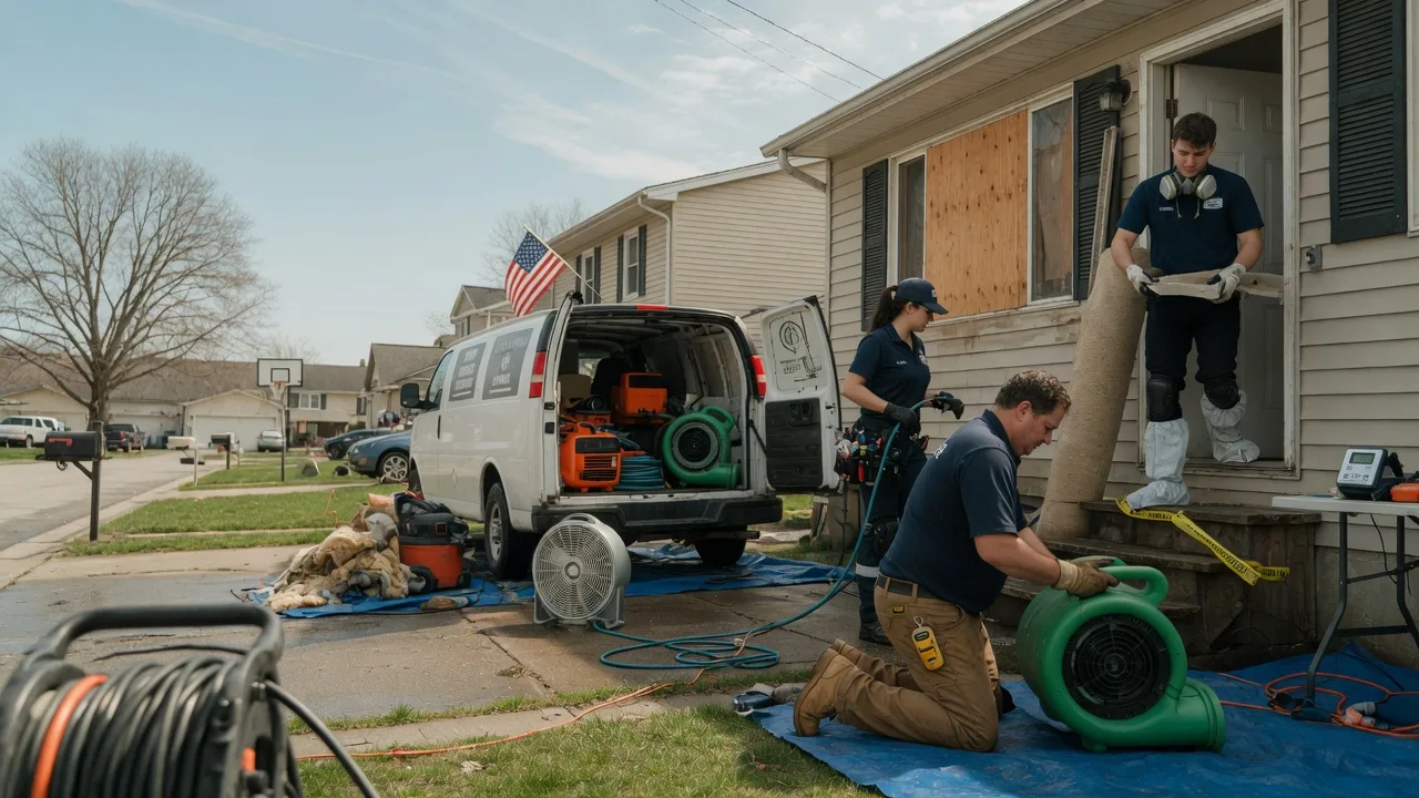 Water Damage Restoration in Little River Academy, TX near me